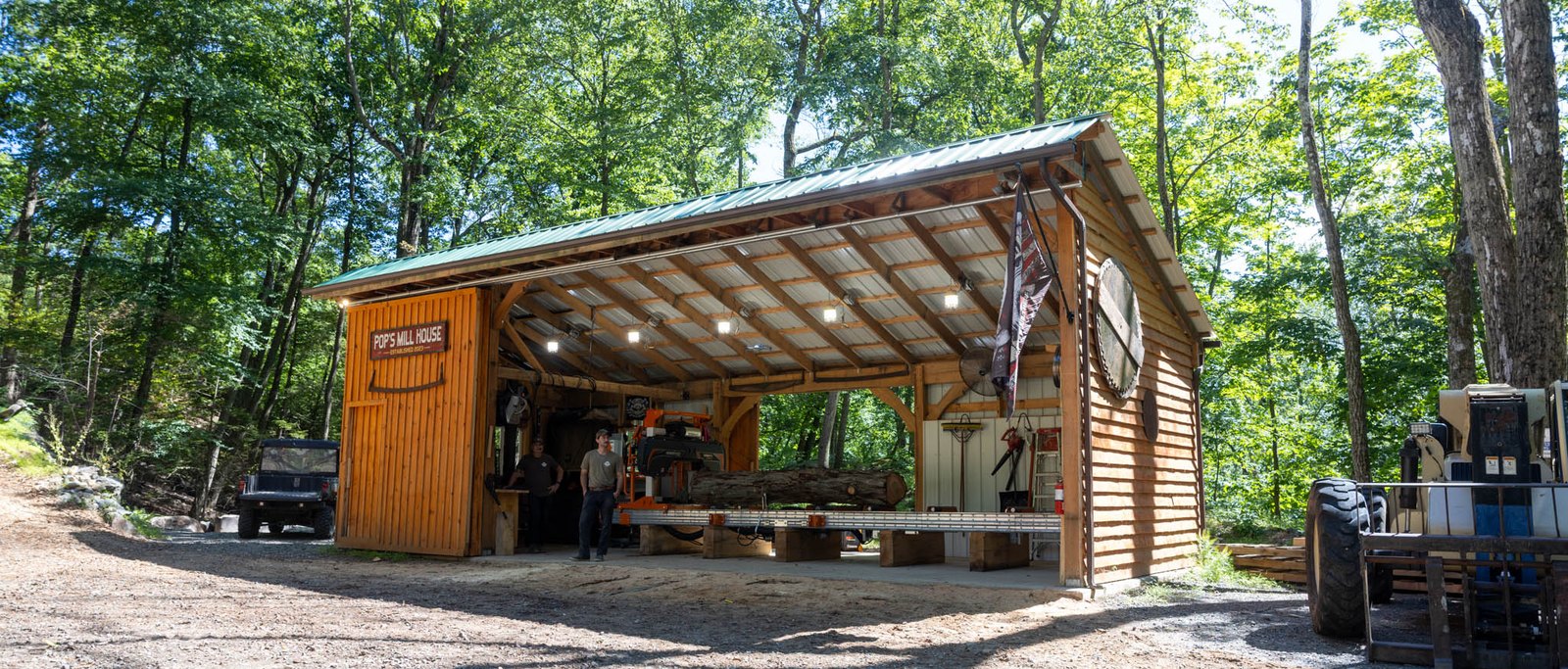 Pop's Mill House — the compound