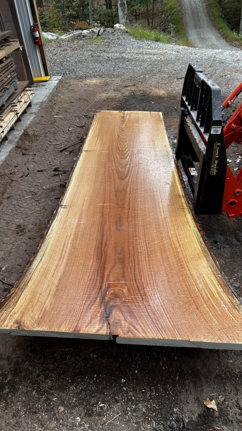 Red Oak Live Edge Slab #09 - 143" x 53"